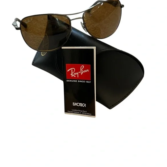 Ray-Ban | Accessories | Rayban Aviator Sunglasses With Brown  display picture 1